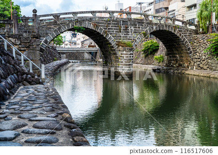 中島川和眼鏡橋[長崎市] 116517606