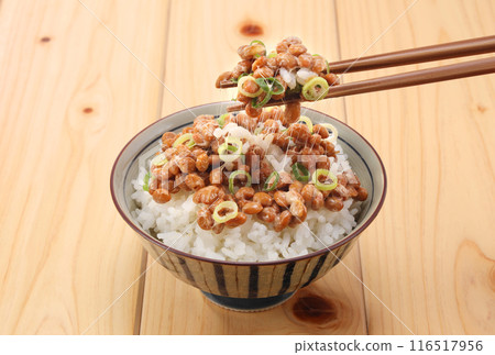 Natto kakame rice 116517956