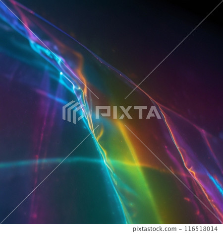 彩虹色的光芒在黑暗中閃耀 116518014