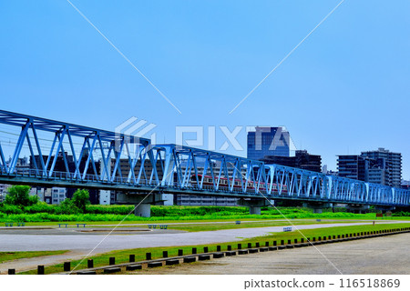 京急電鐵 六鄉川大橋附近的風景 116518869