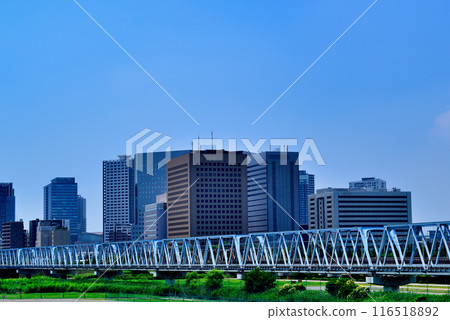 京急電鐵 六鄉川大橋附近的風景 116518892