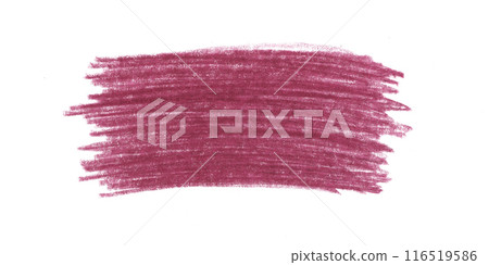 Pink Wax Crayon Strokes Isolated on White. Hand Drawn Pastel Chalk Stripes Background. Pink Wax Crayon Strokes Isolated on White. Hand Drawn Pastel Chalk Stripes Background. 116519586