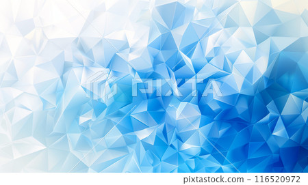 Blue geometric abstract design 116520972