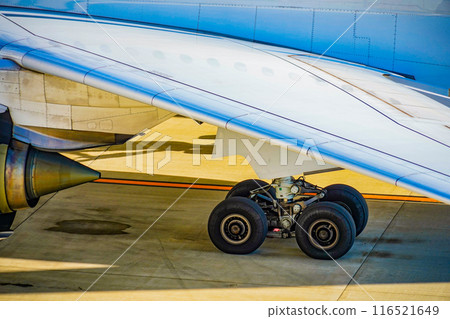 飛機機翼和發動機 飛機機翼和發動機 116521649