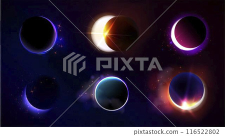 Total and partial solar eclipse Total and partial solar eclipse 116522802