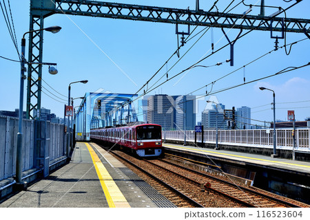 京急電鐵六鄉土站 京急玉川大橋風景 116523604