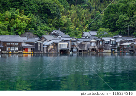 伊根船屋(京都府伊根町若狹灣伊根浦) 伊根船屋(京都府伊根町若狹灣伊根浦) 116524516