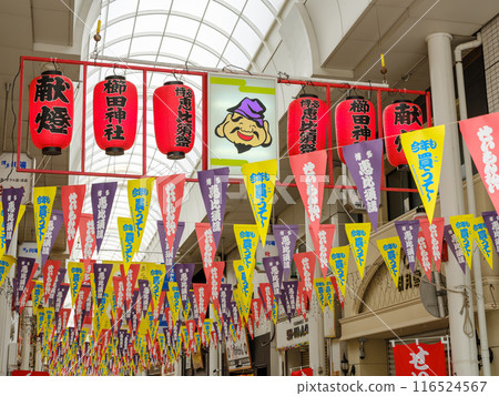 福岡_川端通商店街風景 116524567