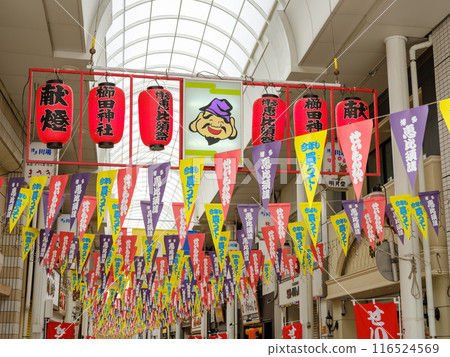 福岡_川端通商店街風景 116524569