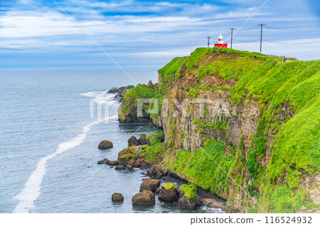 [Hokkaido, Hama-naka Town] Cape Kiritappu (Cape Yufutsu) in summer 116524932