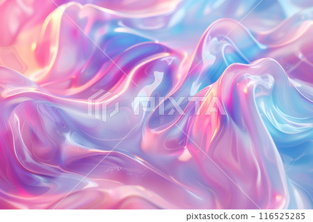 Abstract background created from soft pastel colored materials AI generated image 116525285