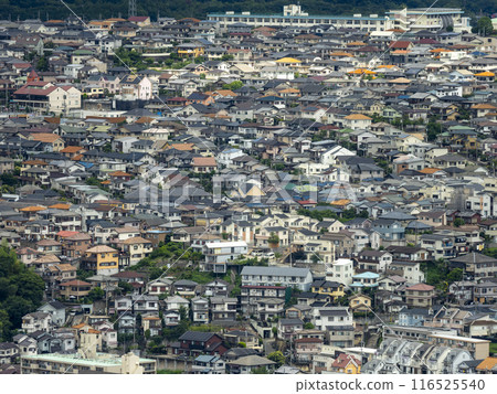 依山而建的人口密集住宅區 依山而建的人口密集住宅區 116525540