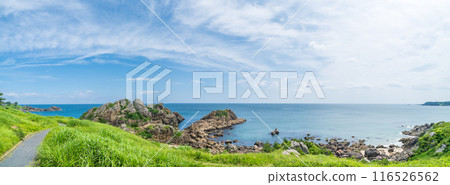 ``青森縣''中須賀海岸的美麗風景種差海岸 116526562