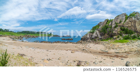 ``青森縣''中須賀海岸的美麗風景種差海岸 116526575