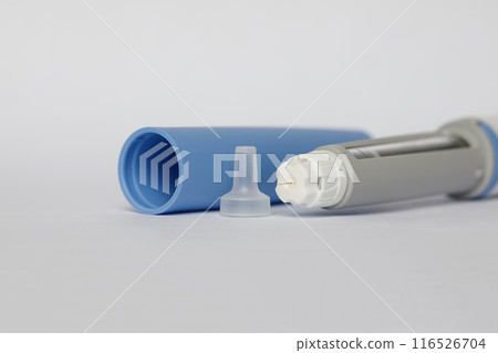 Blue Semaglutide or Insulin injection pen or insulin cartridge pen for diabetics.  116526704