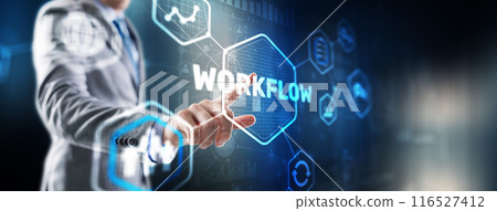 Automation of business workflows. Work process Automation of business workflows. Work process 116527412