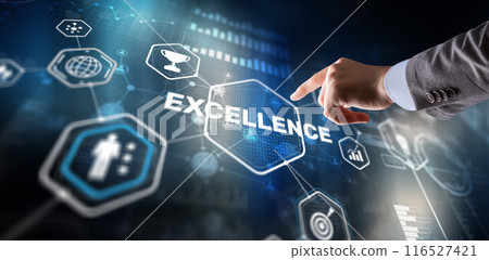 Business Excellence concept. Pursuit of excellence 2024 Business Excellence concept. Pursuit of excellence 2024 116527421