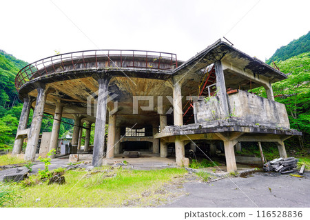 Kamikohata選礦廠的殘骸(兵庫縣阿薩雷市) Kamikohata選礦廠的殘骸(兵庫縣阿薩雷市) 116528836