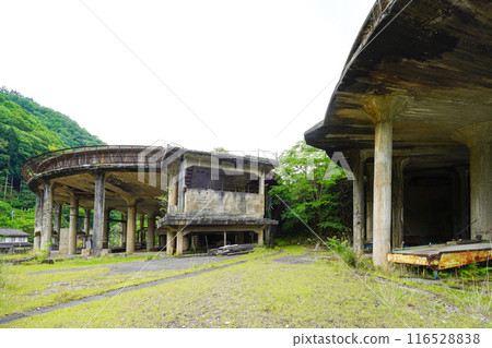 Kamikohata選礦廠的殘骸(兵庫縣阿薩雷市) Kamikohata選礦廠的殘骸(兵庫縣阿薩雷市) 116528838