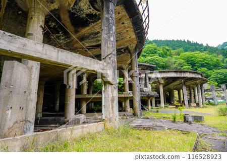 Remains of Kamikohata concentrator (Asago City, Hyogo Prefecture) 116528923