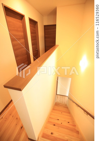 A house with stairs 116529360