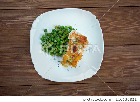 Stekt fisk Stekt fisk 116530821