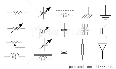 icon, circuit, vector 116530840