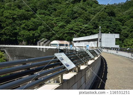 宇治市天瀨水壩內的通道 宇治市天瀨水壩內的通道 116531251