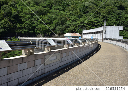 宇治市天瀨水壩內的通道 宇治市天瀨水壩內的通道 116531254