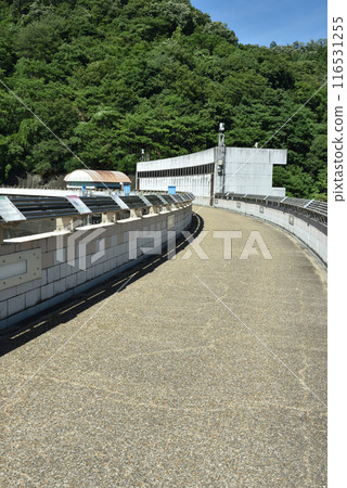 Passage inside Amagase Dam, Uji City Passage inside Amagase Dam, Uji City 116531255