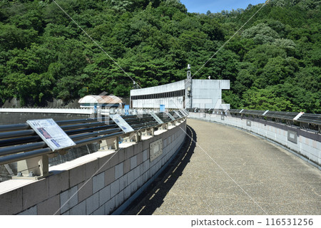 宇治市天瀨水壩內的通道 宇治市天瀨水壩內的通道 116531256