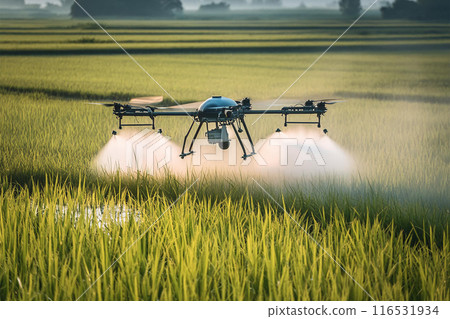用無人機噴灑農藥 116531934