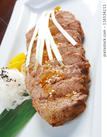 Grilled beef . Grilled beef . 116534213