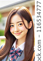 女高中生望著窗外 116534777