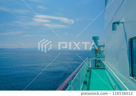 津輕海峽渡輪上 津輕海峽渡輪上 116536012