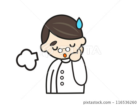 Dentist sighs Dentist sighs 116536260
