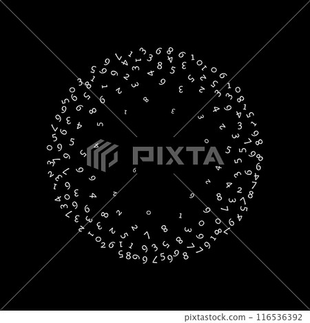 Scattered letters of latin alphabet. Colorful childish floating characters of English language. Foreign languages study concept. Back to school banner . 116536392