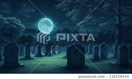 Grave Background 116536434