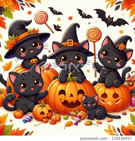 Halloween cat Halloween cat 116536457