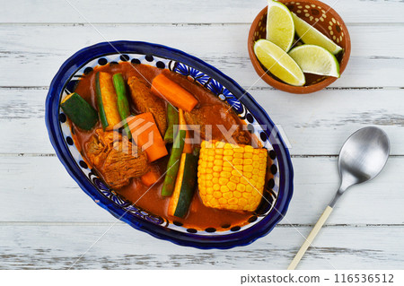 Mole de Olla (Mexican food) Mole de Olla (Mexican food) 116536512