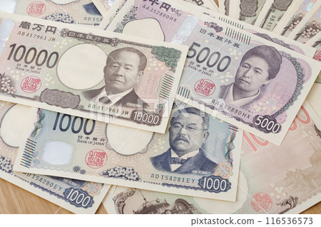 日元紙幣，3種 116536573