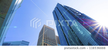 市中心高層寫字樓風光 市中心高層寫字樓風光 116536888