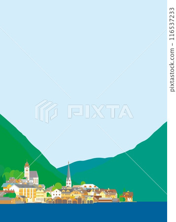 Hallstatt Salzkammergut Austria 116537233