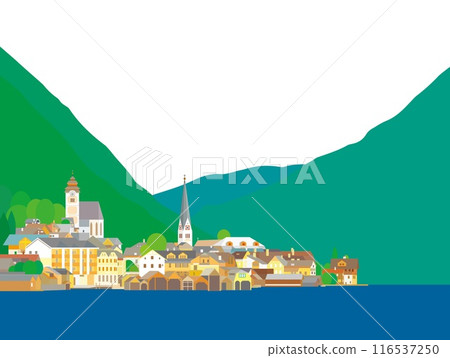 Hallstatt Salzkammergut Austria 116537250