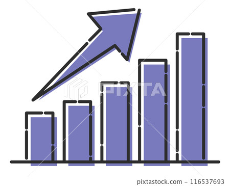 聚合統計數據並以條形圖表示它們的插圖 116537693