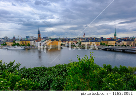 Stockholm under cloudy skies, Sweden Stockholm under cloudy skies, Sweden 116538091