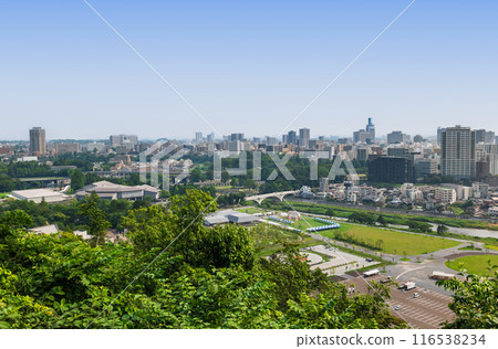 七月的仙台:廣瀨河和市中心 七月的仙台:廣瀨河和市中心 116538234
