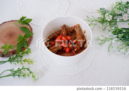 delicious spicy sweet claw as a background delicious spicy sweet claw as a background 116539316