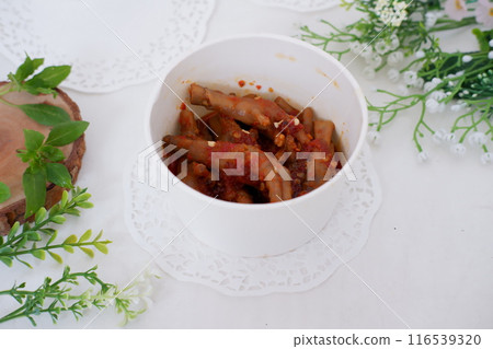 delicious spicy sweet claw as a background 116539320