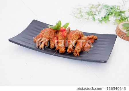 delicious spicy claw as a background delicious spicy claw as a background 116540643
